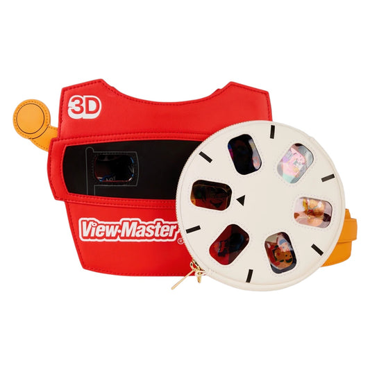 Loungefly Mattel View Master Crossbody Bag With Coin Bag