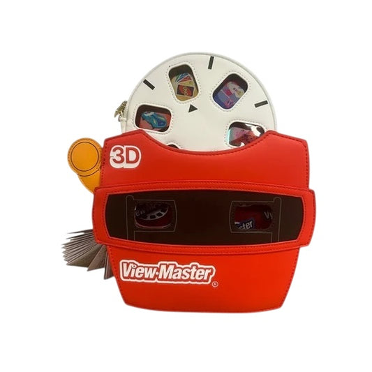 Loungefly Mattel View Master Crossbody Bag With Coin Bag