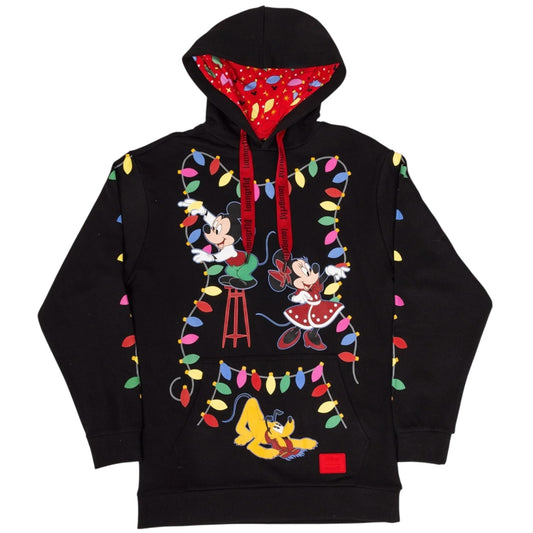 Loungefly Disney Mickey's Light Up Decorations Hooded Sweatshirts