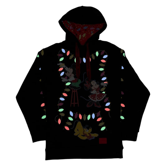 Loungefly Disney Mickey's Light Up Decorations Hooded Sweatshirts