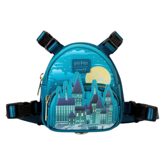 S - Loungefly Warner Brothers Harry Potter Hogwarts Mini Backpack Per Harness