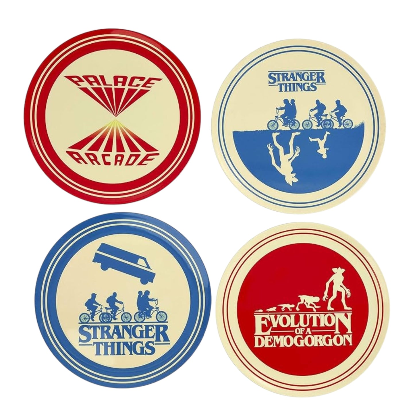 Stranger things plates