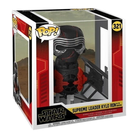 Funko Pop ! Star Wars 321 Supreme leader Kylo Ren .Deluxe
