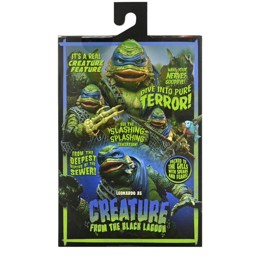 NECA - TMNT X Universal Monsters , Leonardo as the Creature