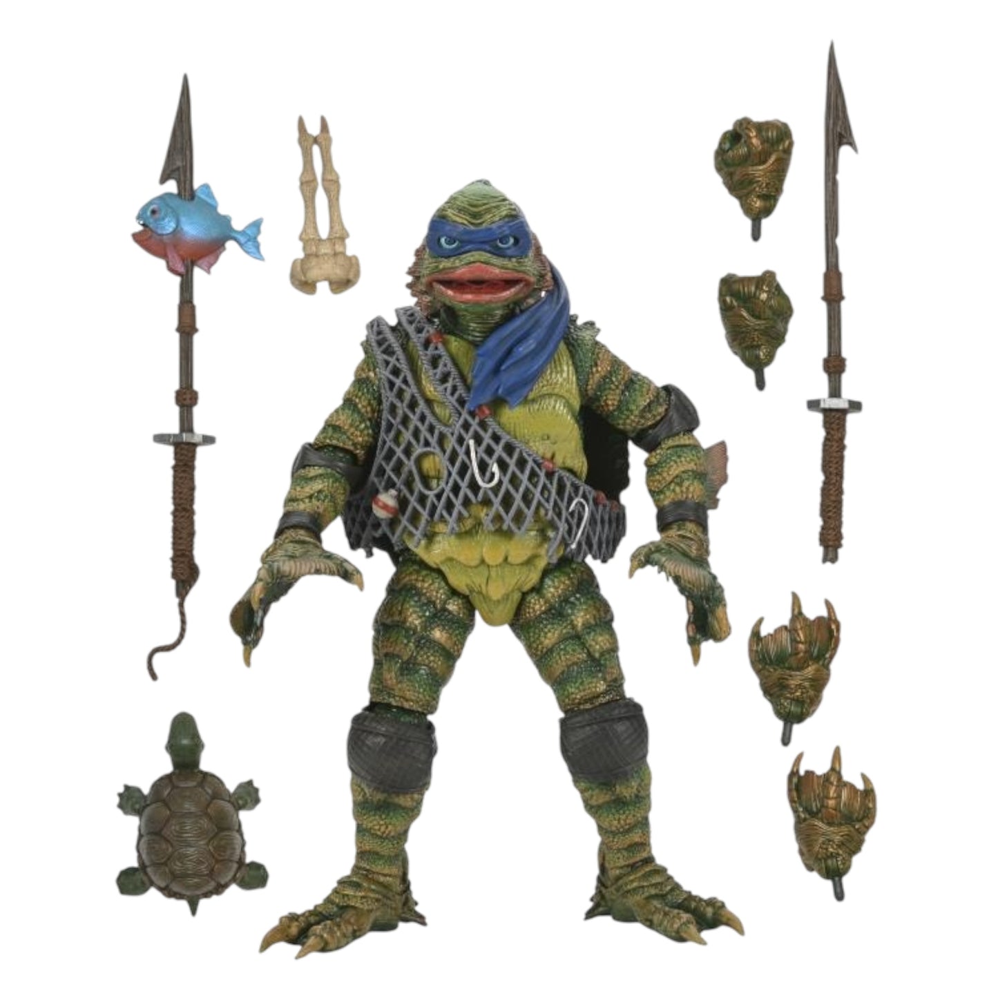 NECA - TMNT X Universal Monsters , Leonardo as the Creature