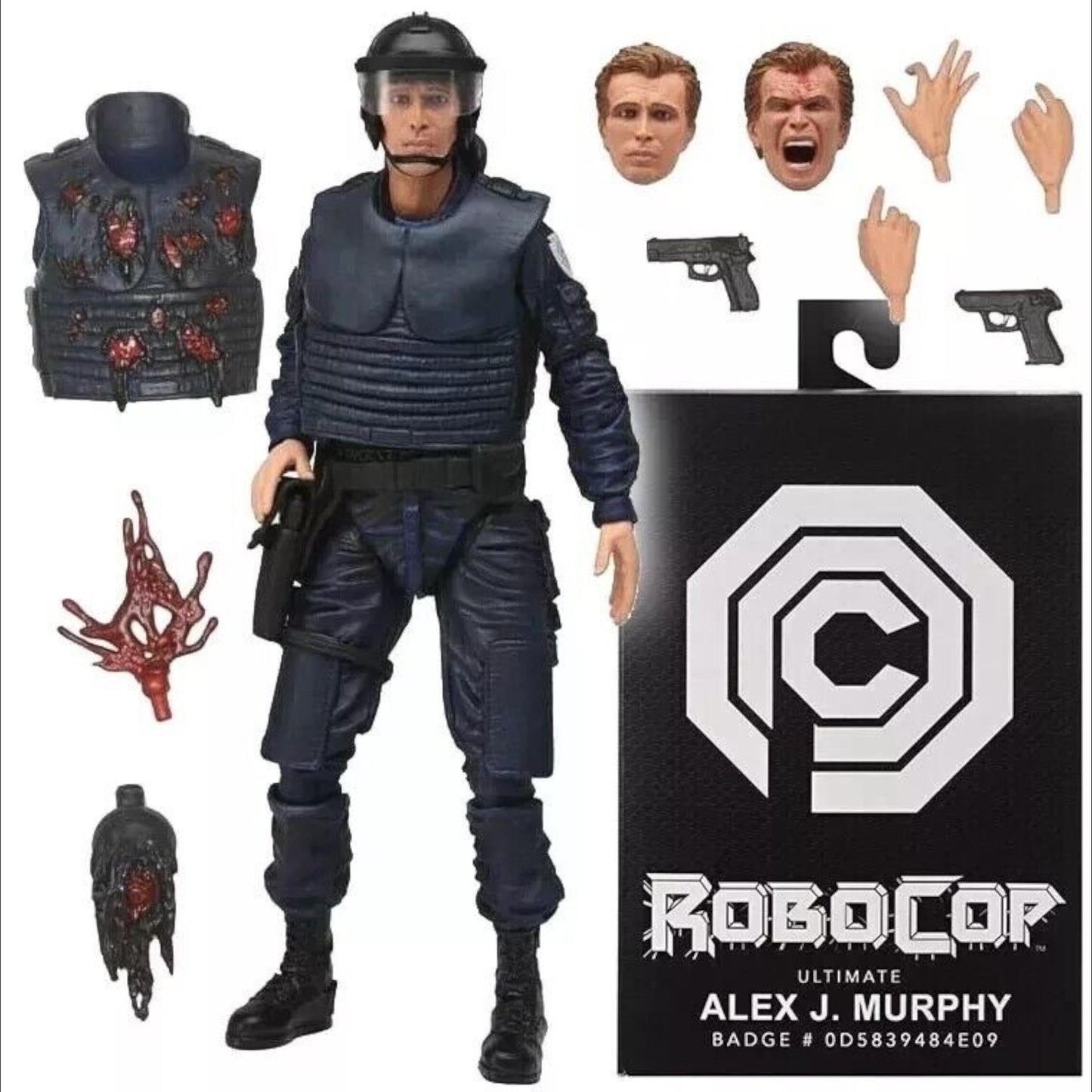 NECA - Robocop , Ultimate Alex Murphy 7” Scale Action Figure