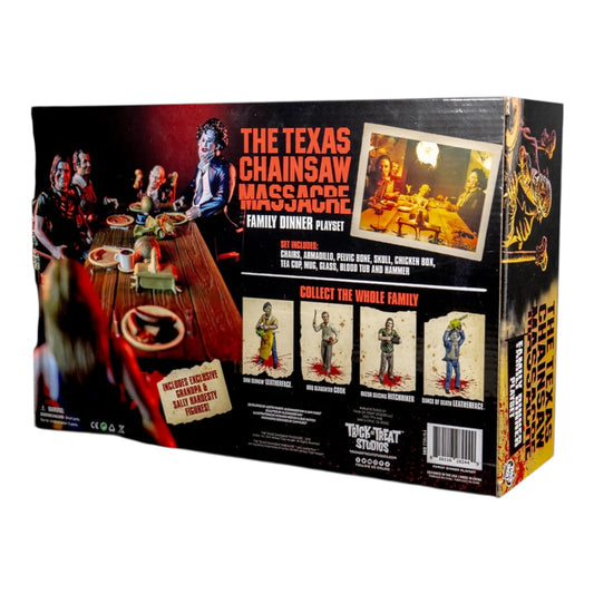 Texas Chainsaw Massacre Dinner Scene Playset 5” Action Figure