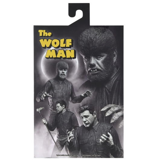 NECA - Universal monsters , B/W wolfman