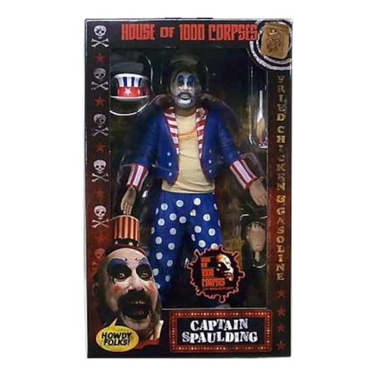 NECA - House of 1000 corpses , Captain Spaulding 7” Scale Action Figure