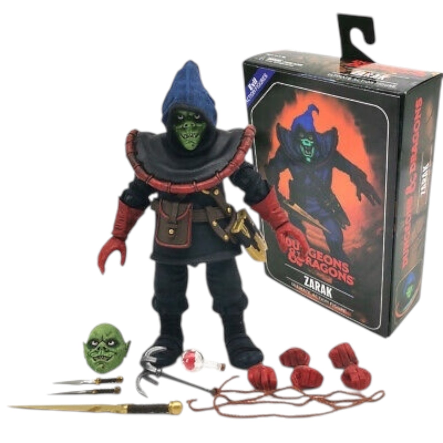 NECA - Dungeons and Dragons : Zarak 7” Scale Action Figure