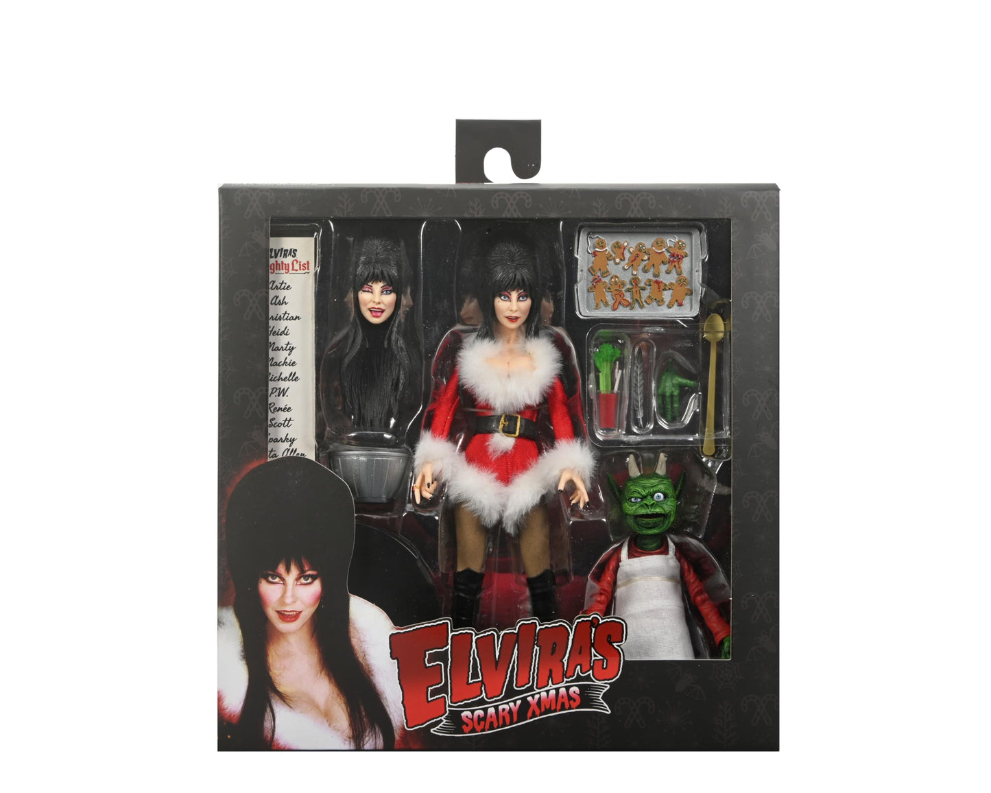 NECA - Elvira : very scary Xmas deluxe 8” figure