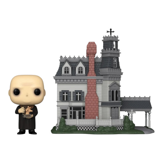 Funko Pop ! Town 40 uncle fester and Addams Family Mansion