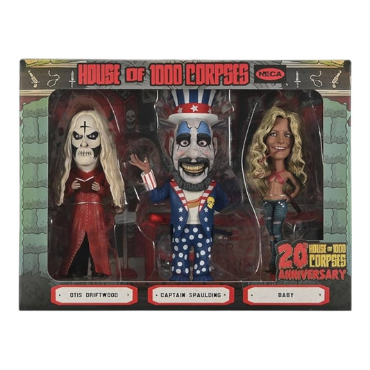 NECA - House of 1000 corpses , little big head 3 pack