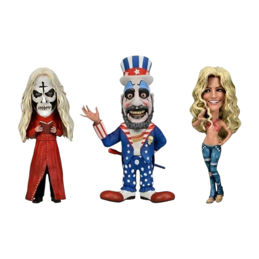 NECA - House of 1000 corpses , little big head 3 pack
