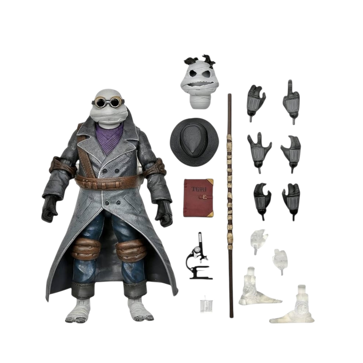 NECA - TMNT X Universal monsters , Donatello as the invisible man
