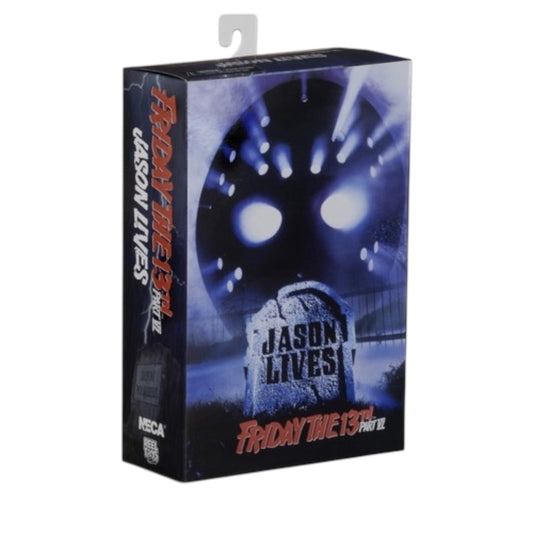 NECA - Friday The 13th : Part 6 Jason Lives , 7” Scale Action Figure