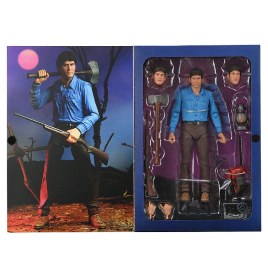 NECA - Evil Dead , 40th Anniversary Ultimate Ash 7” Scale Action Figure