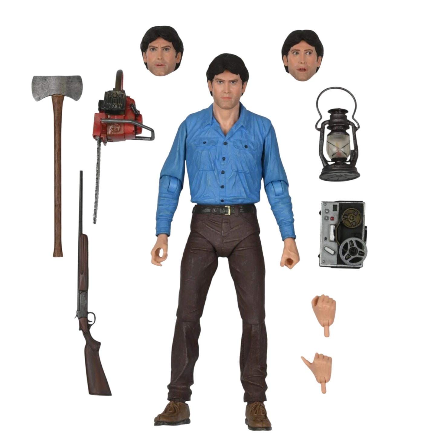 NECA - Evil Dead , 40th Anniversary Ultimate Ash 7” Scale Action Figure