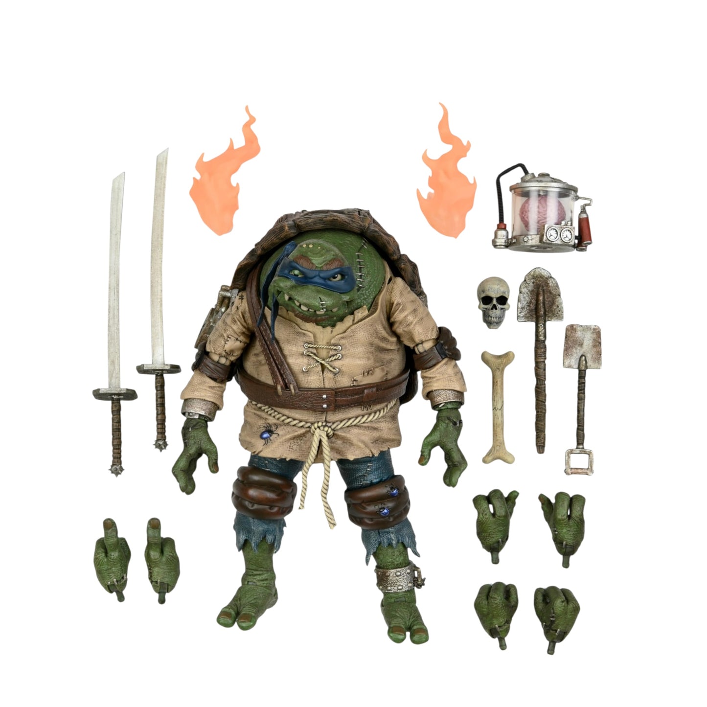 NECA - TMNT x Universal Monsters , Leonardo as The hunchback
