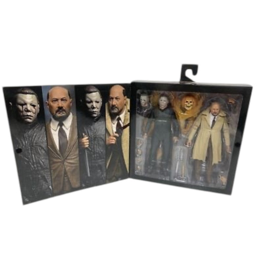 NECA - Halloween 2 , Ultimate Loomis & Myers 7” Scale Action Figure