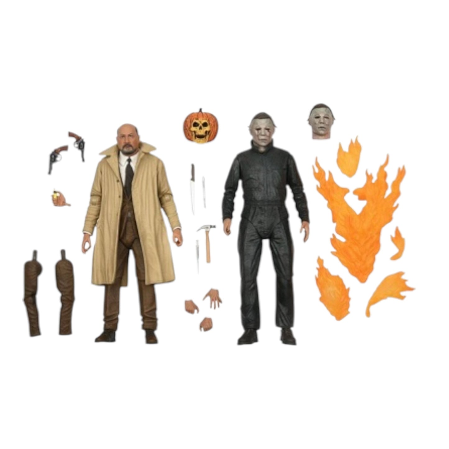 NECA - Halloween 2 , Ultimate Loomis & Myers 7” Scale Action Figure