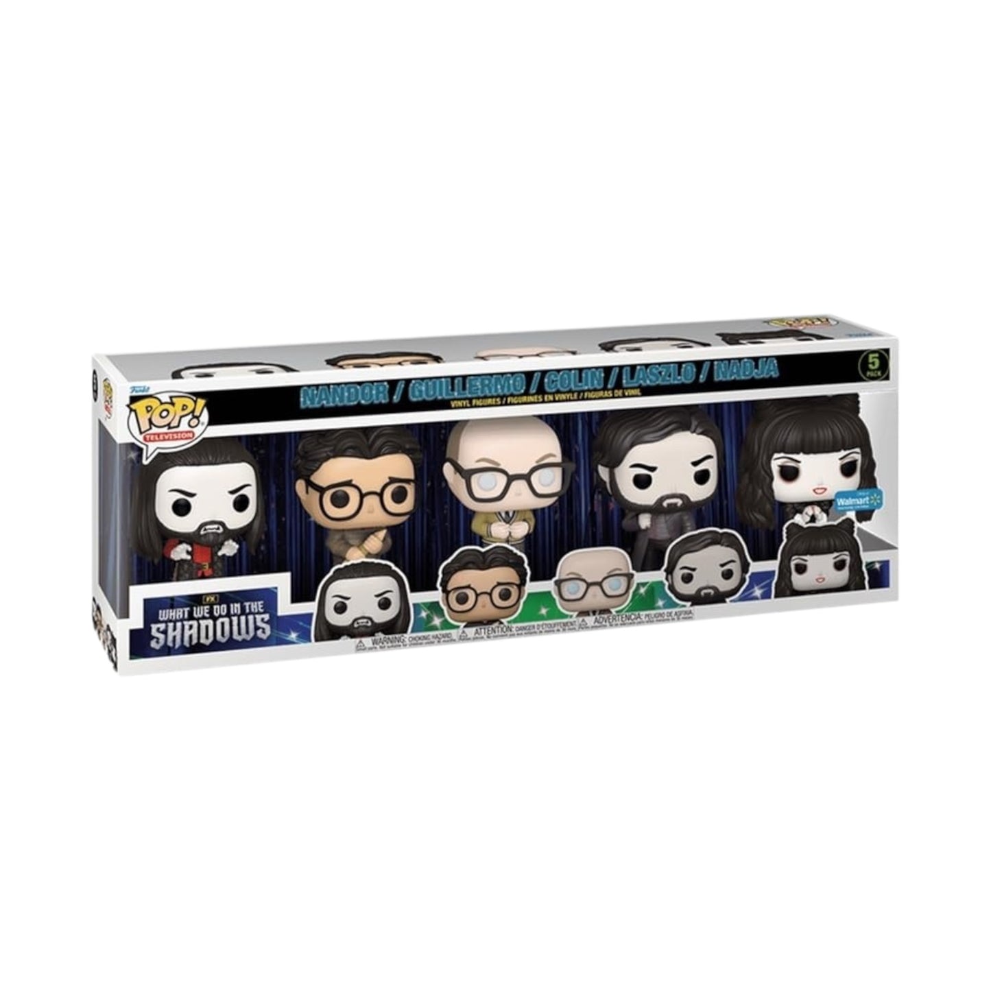 Funko Pop ! TV 5 pack What We Do In The Shadows GITD