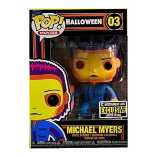 Funko Pop ! Movies 03 Michael Myers BLACKLIGHT