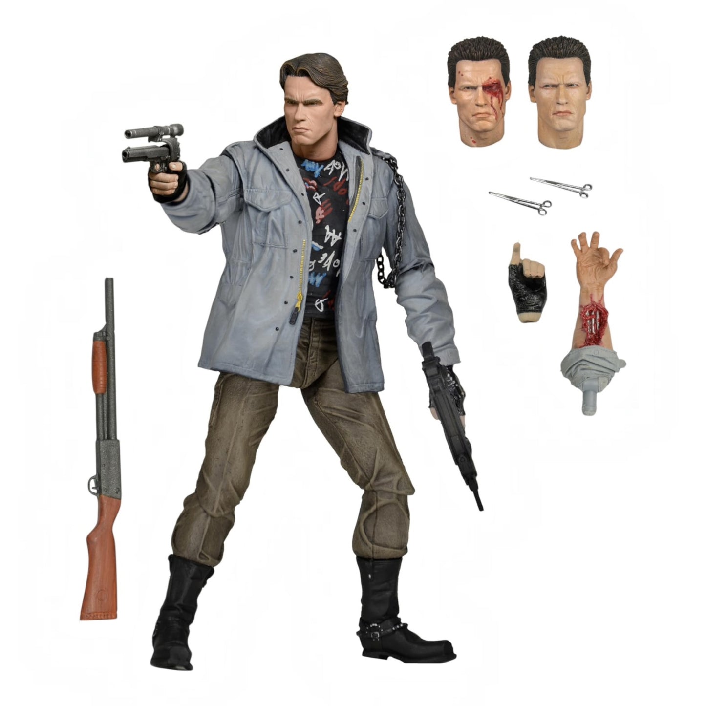 NECA - Terminator Ultimate T800 Tech Noir 7”