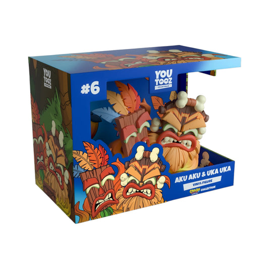 YouTooz - Crash Bandicoot : Aku Aku & Uka Uka - 2 pack