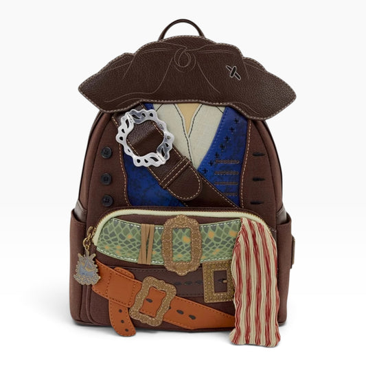 Loungefly Disney Jack Sparrow Cosplay Mini Backpack