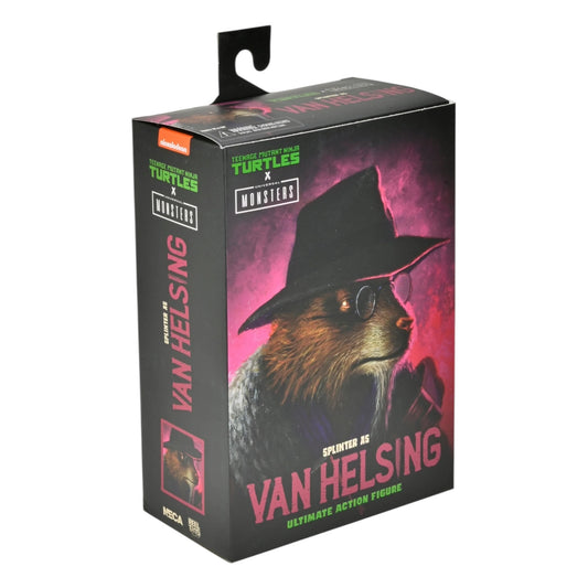 NECA - TMNT X Universal Monsters : Splinter as Van Helsing