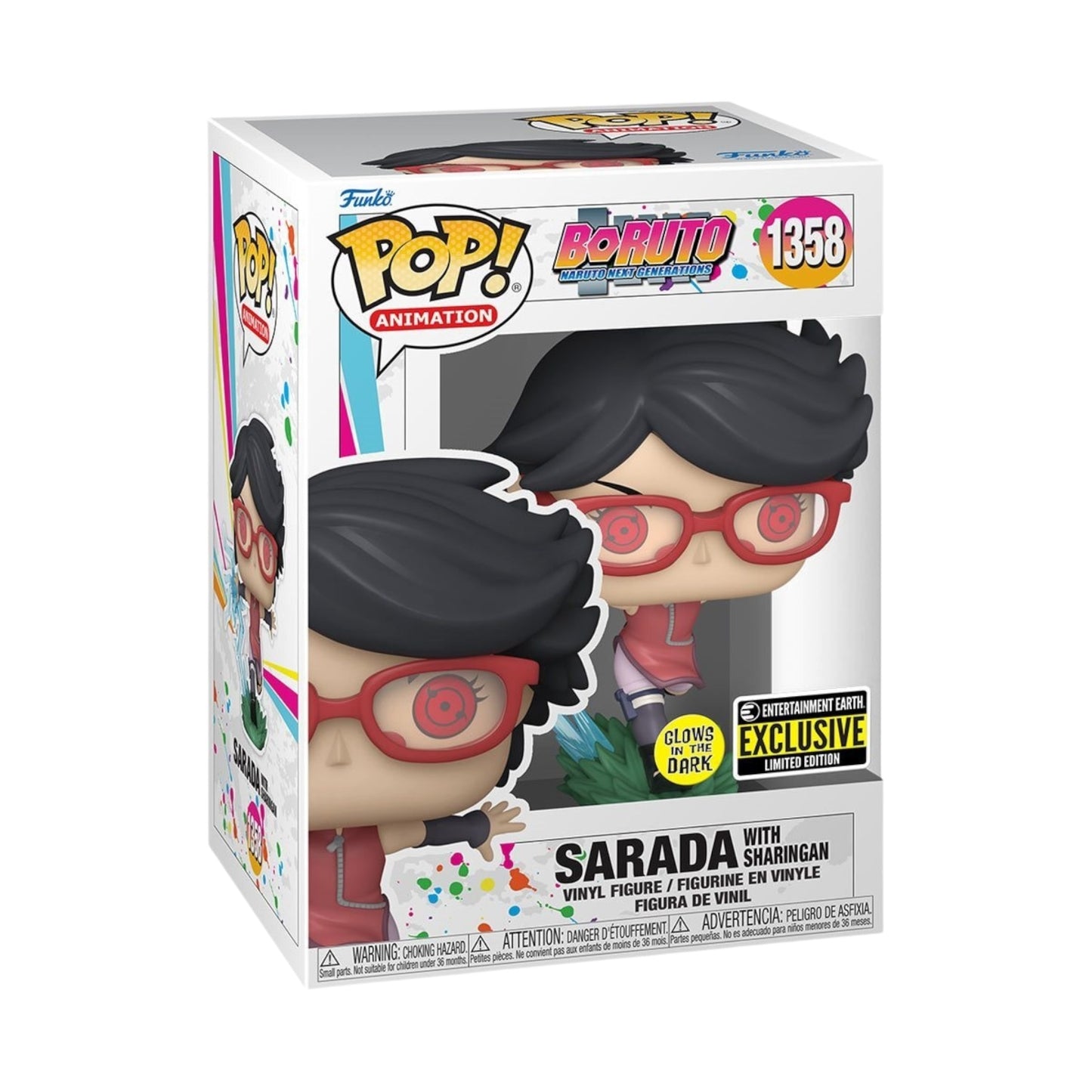 Funko Pop ! Anime 1358 Sarada GITD