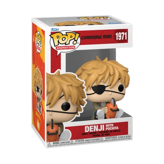 Funko Pop ! Anime 1971 Denji with Pochita