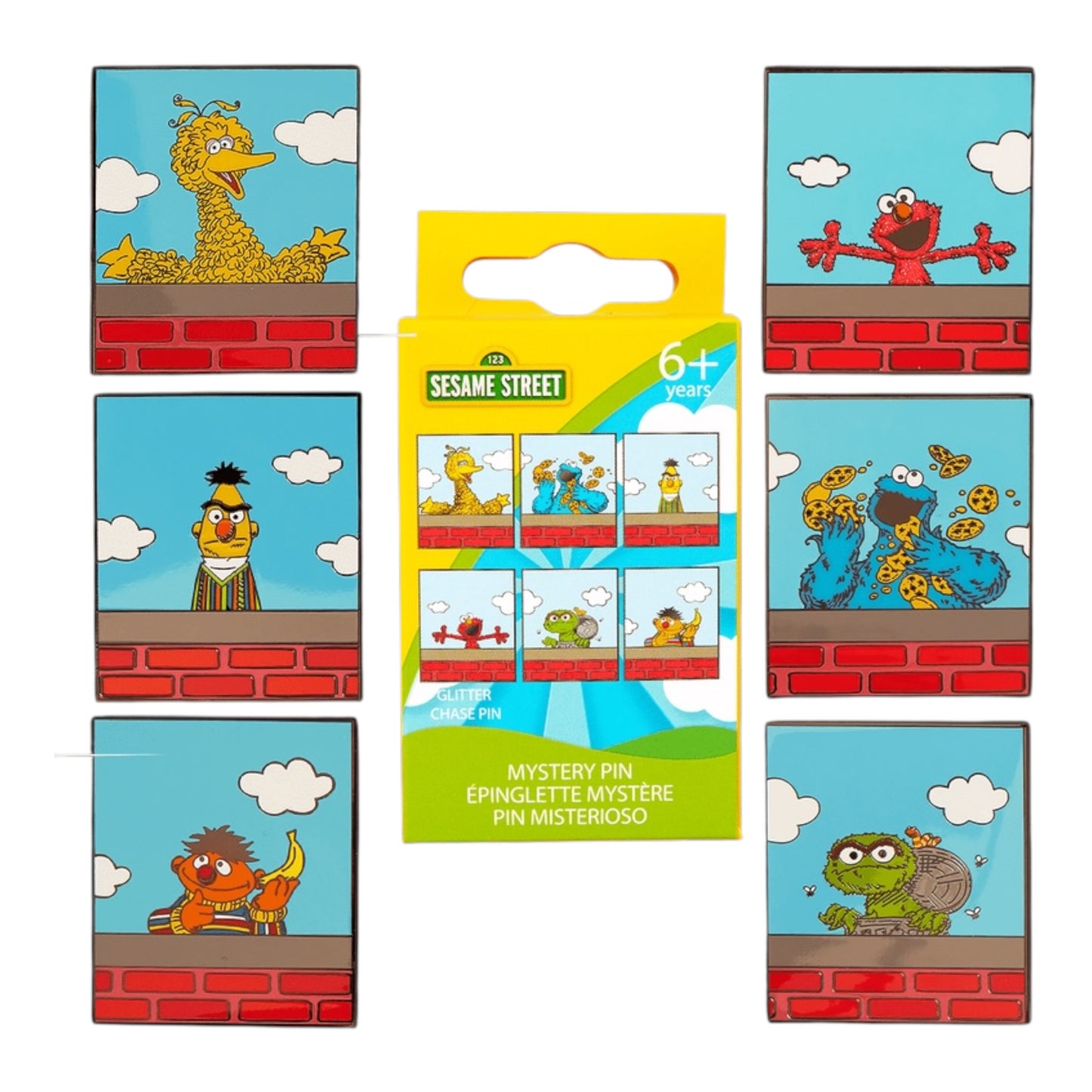 Loungefly Sesame Street Mystery Pin
