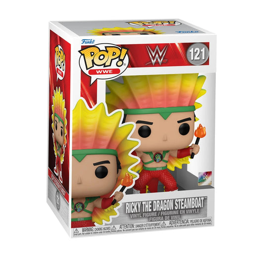 Funko Pop ! WWE 121 Ricky the dragon steamboat