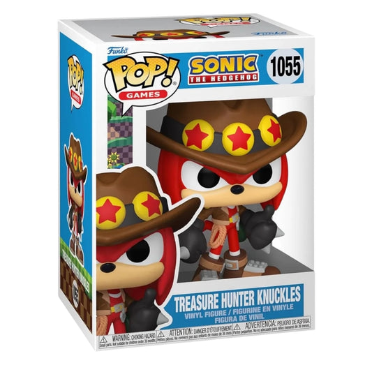 Funko Pop ! Games 1055 Treasure Hunter Knuckles