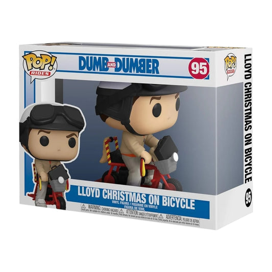 Funko Pop ! Movies 95 Lloyd Christmas on a bicycle