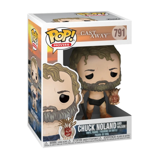 Funko Pop ! Movies 791 Chuck Noland and Wilson