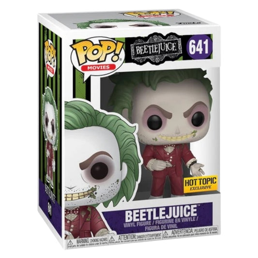 Funko Pop ! Movies 641 Beetlejuice (wedding outfit)