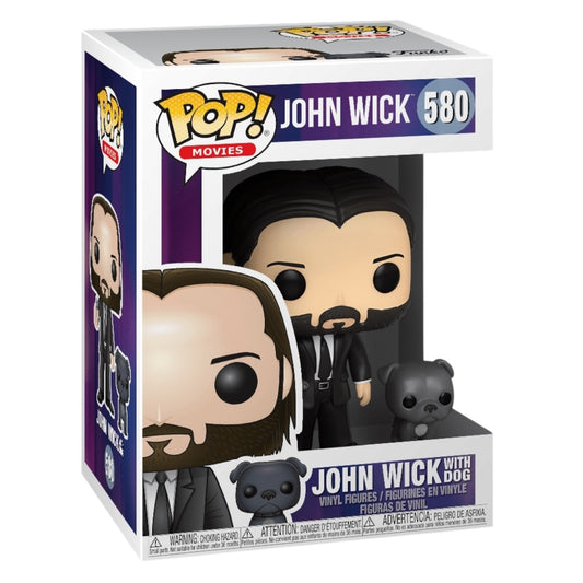 Funko Pop ! Movies 580 John Wick with dog