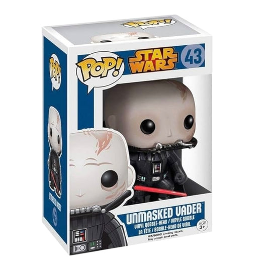 Funko Pop ! Star Wars 43 unmasked Vader