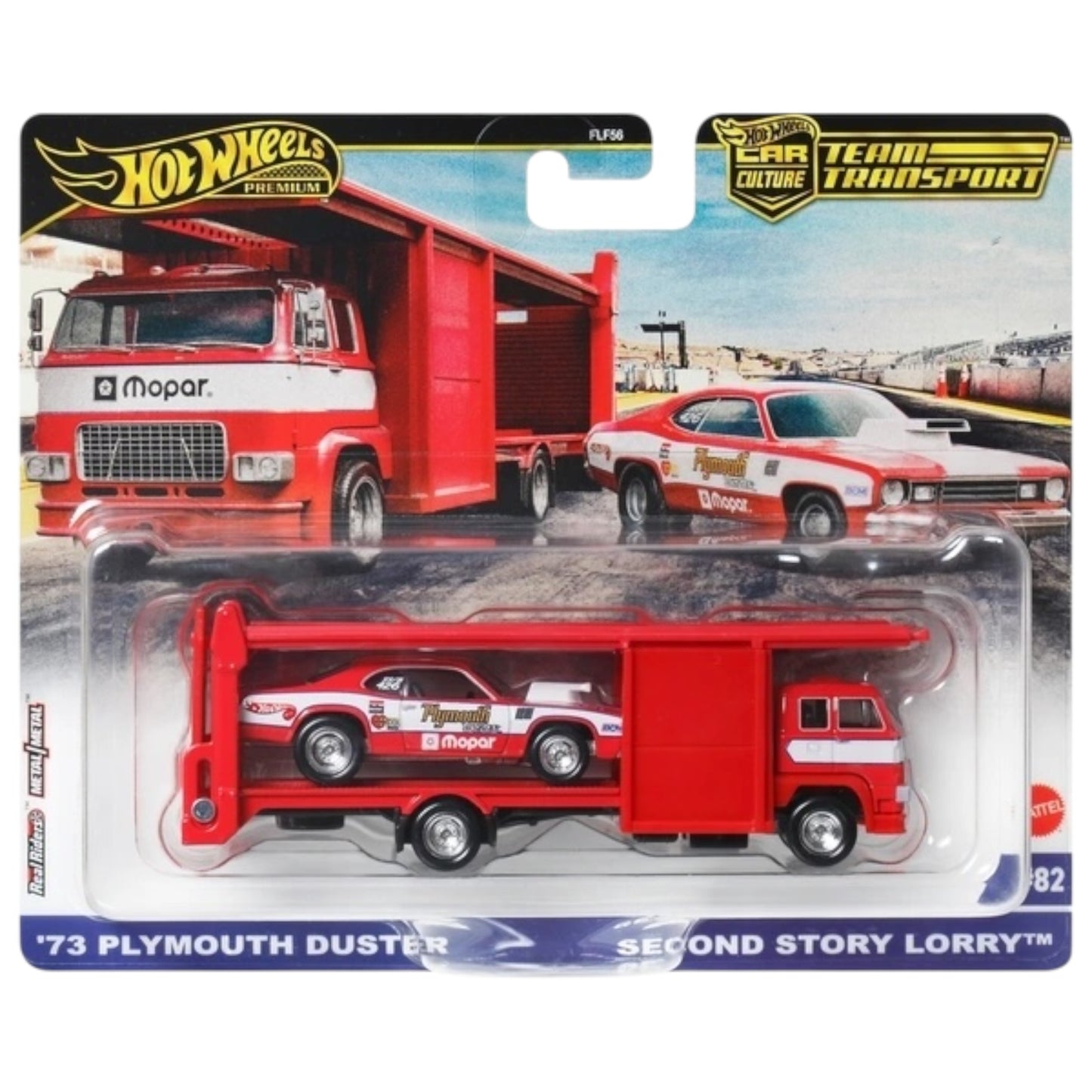 Hot Wheels TT - 73 Plymouth Duster & Second Story Lorry