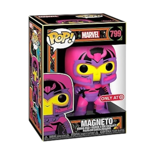 Funko Pop ! Marvel 799 Magneto .Blacklight