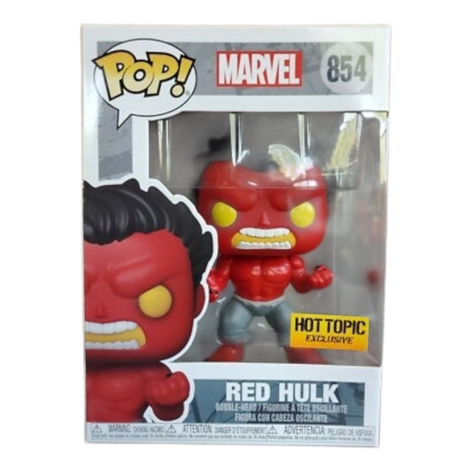 Funko Pop ! Marvel 854 Red Hulk