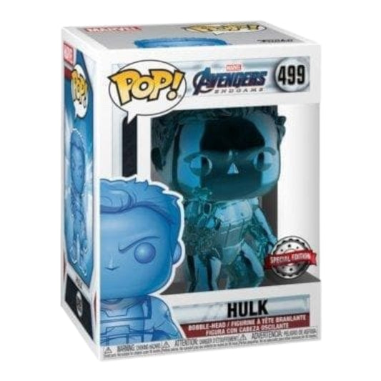 Funko Pop ! Marvel 499 Hulk (blue chrome)