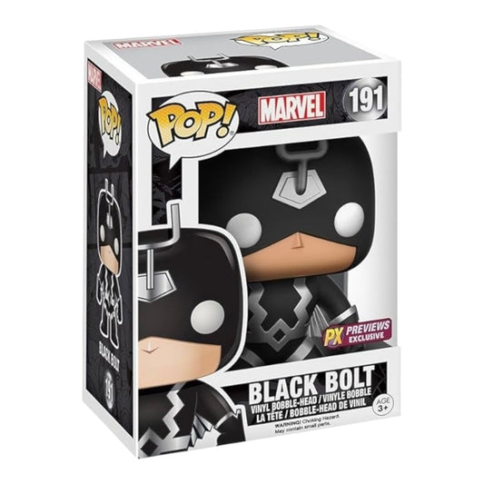 Funko Pop ! Marvel 191 Black Bolt