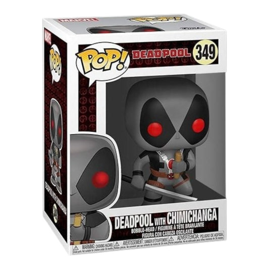 Funko Pop ! Marvel 349 Deadpool with chimichanga