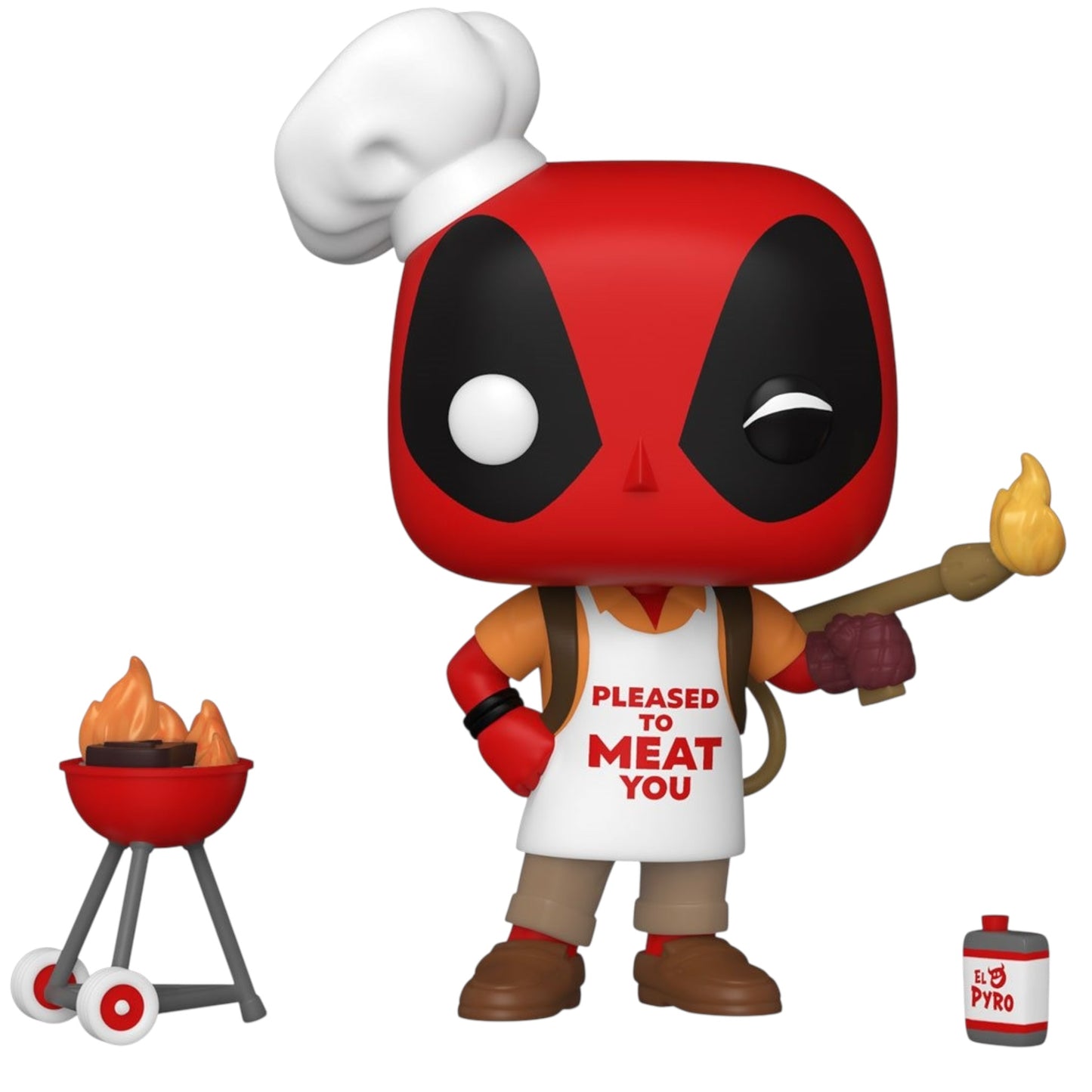 Funko Pop ! Marvel 774 Backyard Griller Deadpool
