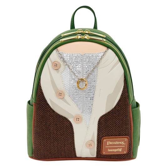 Loungefly Warner Brothers Lord of the Rings Frodo Mithril Cosplay Mini Backpack