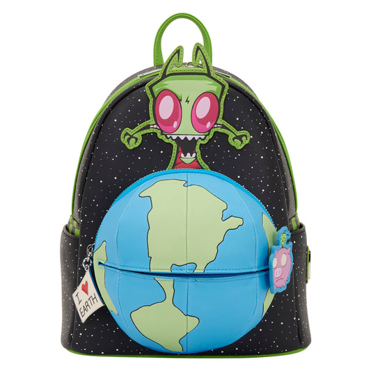 Loungefly Nickelodeon Invader Zim Glow Mini Backpack